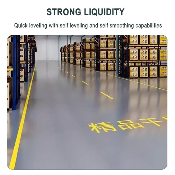 Two-Component Epoxy Floor Paint - Dust Proof, Wear Resistant, Waterproof Coating for Warehouses and Factories