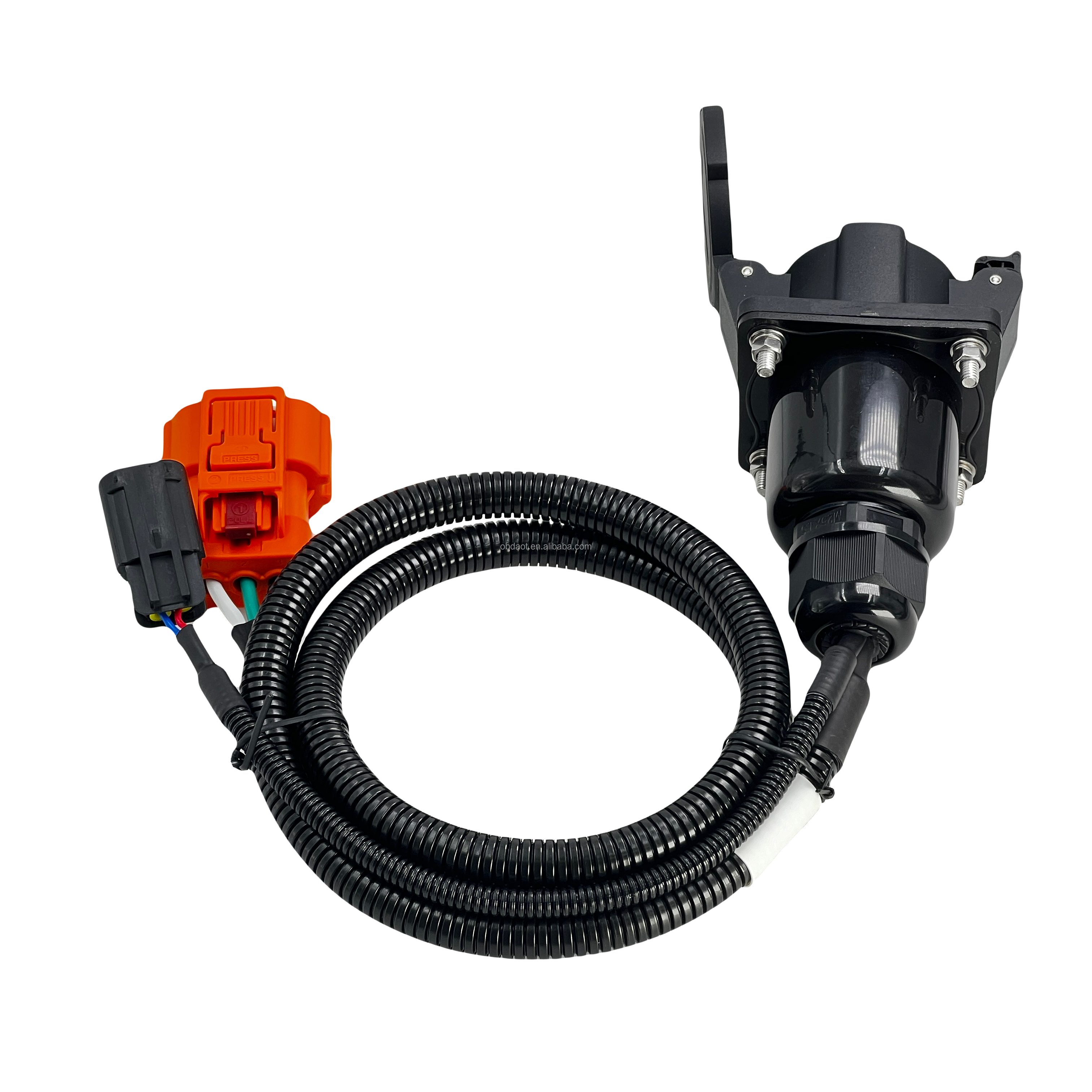 Custom Amp 633063 Aptiv 13510099 Connector Y Cable AOTAI 80A J1772 Type1 EV Charging Inlet