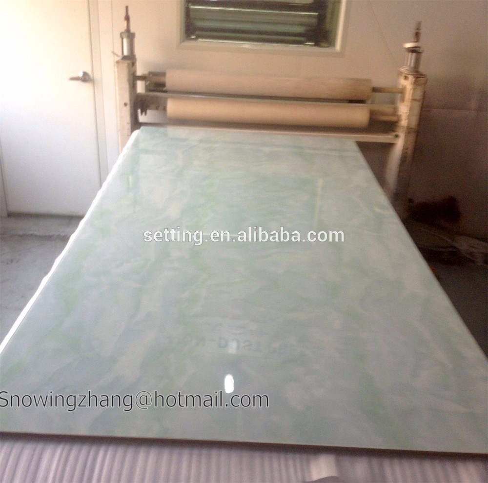 High gloss marble color acrylic mdf board for kitchen