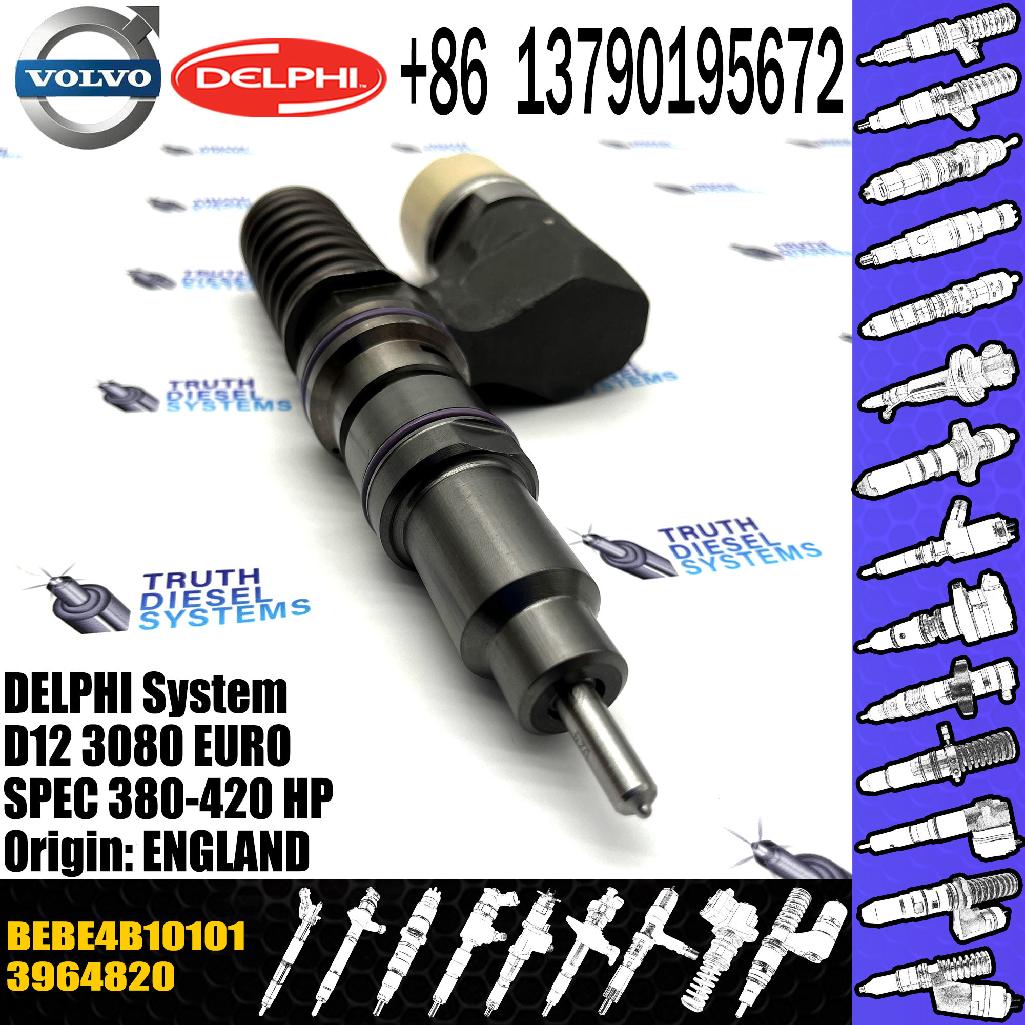 3964820 BEBE4B10101 Good Quality Diesel Injector 3964820 BEBE4B10101 With Best Price