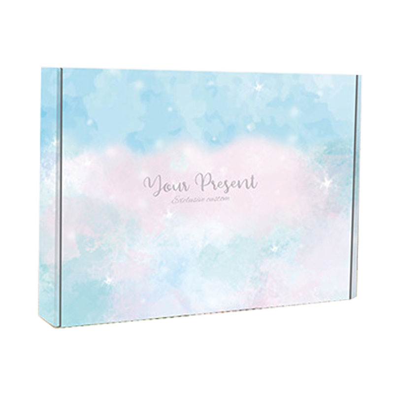Custom Color Printed Fashion Cosmetic Packaging Box with Wrapping Recycled Materials