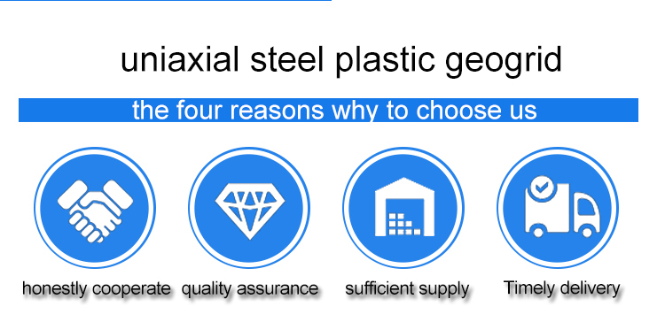 60-60 kn Welding Steel Biaxial Geogrid for Soil Reinforcement in Retaining Walls