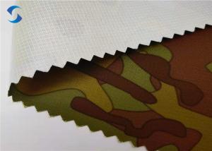 Quality Tear Resistant TPU 100% Polyester Pongee Material As Military Clothing for sale