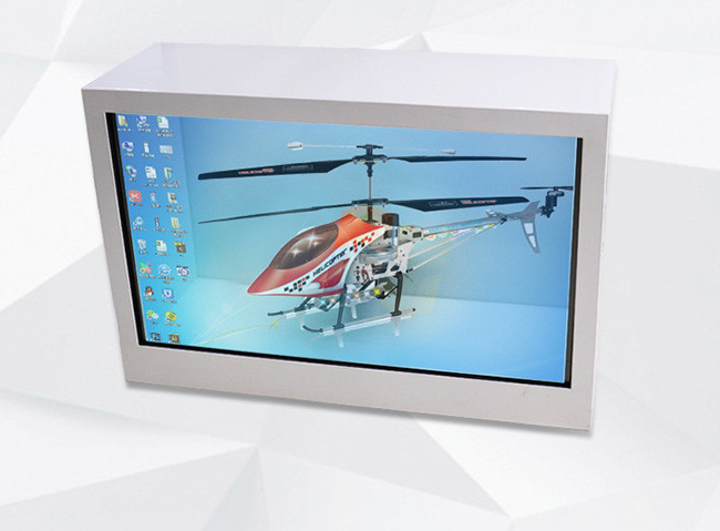 Interactive Clear LCD Panel Box With WiFi For Real Time Updates