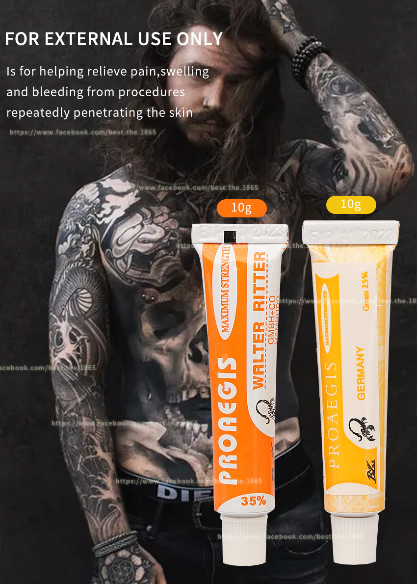 BL 35% Proaegis Numb Cream / Anesthetic Tattoo Cream Super Effective