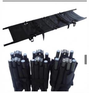 Quality Aluminum Alloy Military Folding Stretcher 8kg Weight 250kg Load Bearing for sale