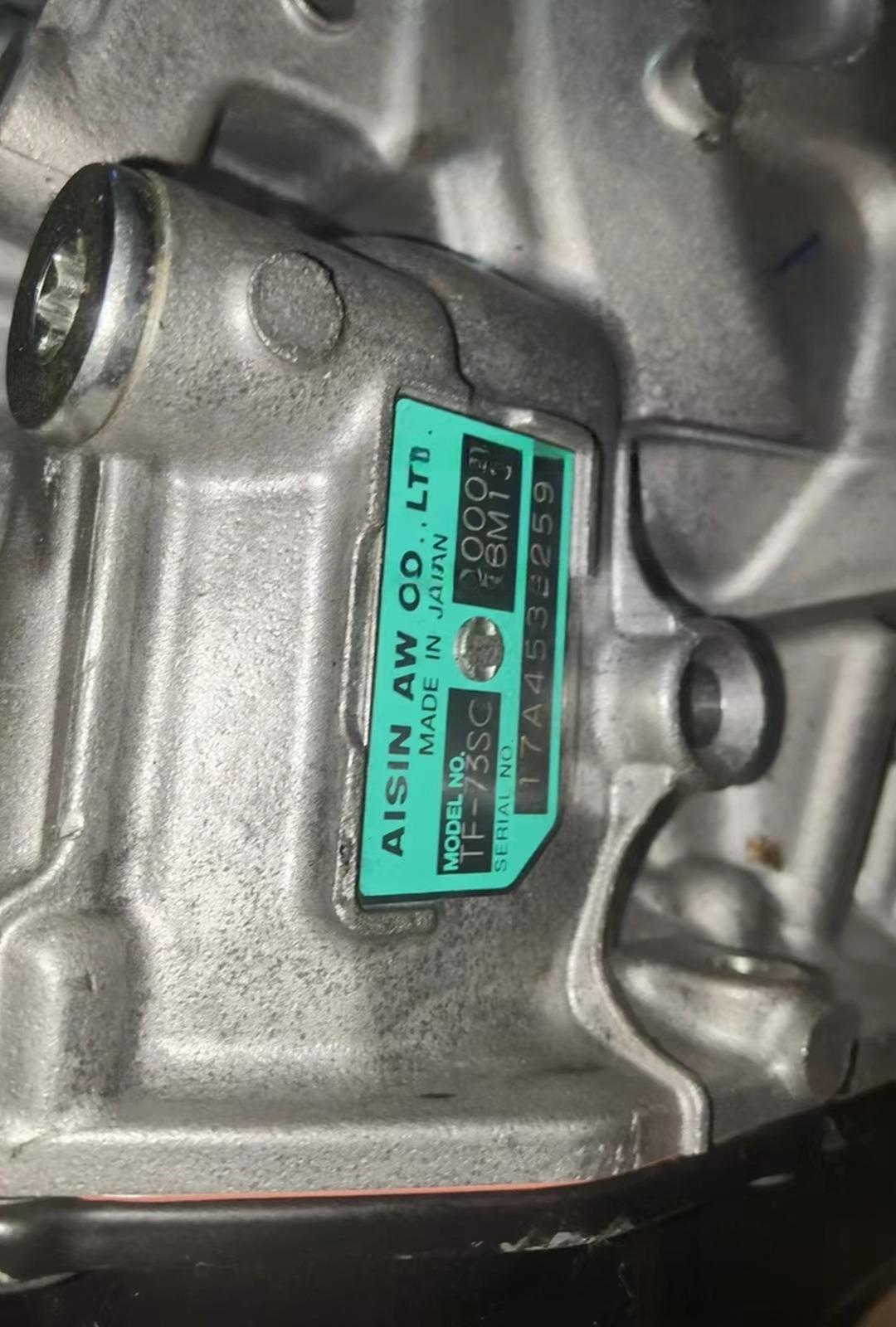 CHANGAN SUZUKI Qi Yue Aisin 6-Speed TF-73SC Automatic Transmission Gearbox Assembly 2014-2018