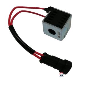 Quality 12V Excavator Solenoid Valve Coil Xiagong 822 37MM 18MM for sale