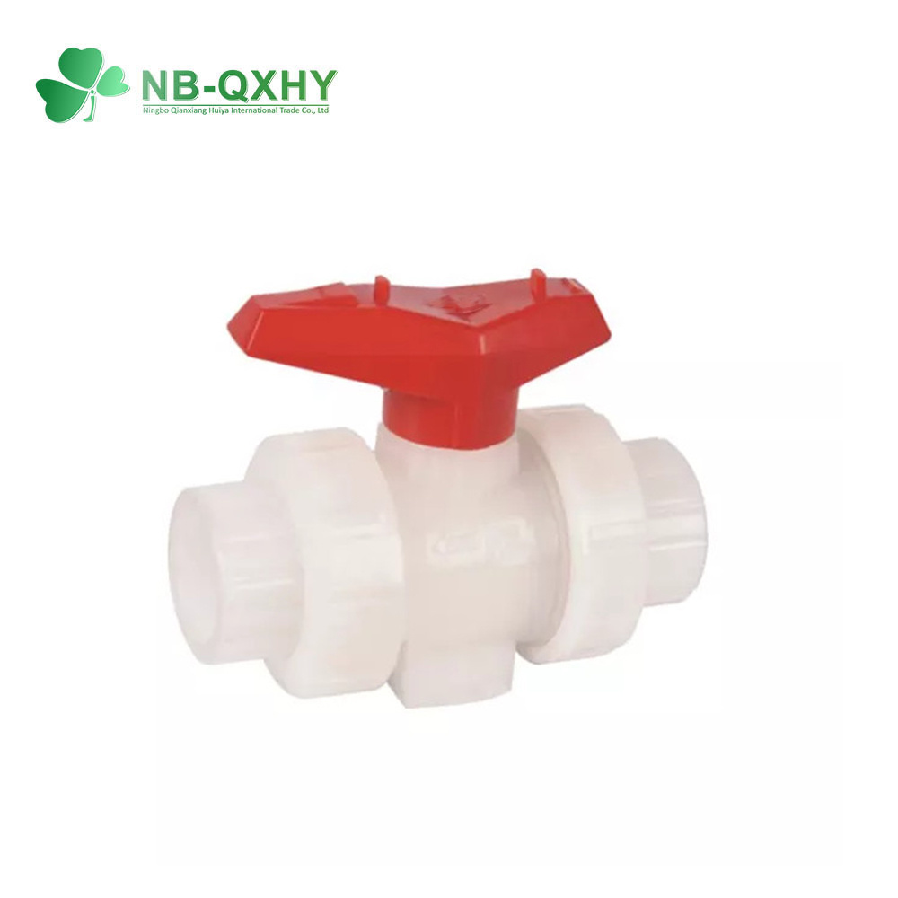 Plastic PVDF True Union Ball Valve for Socket/Threaded Type