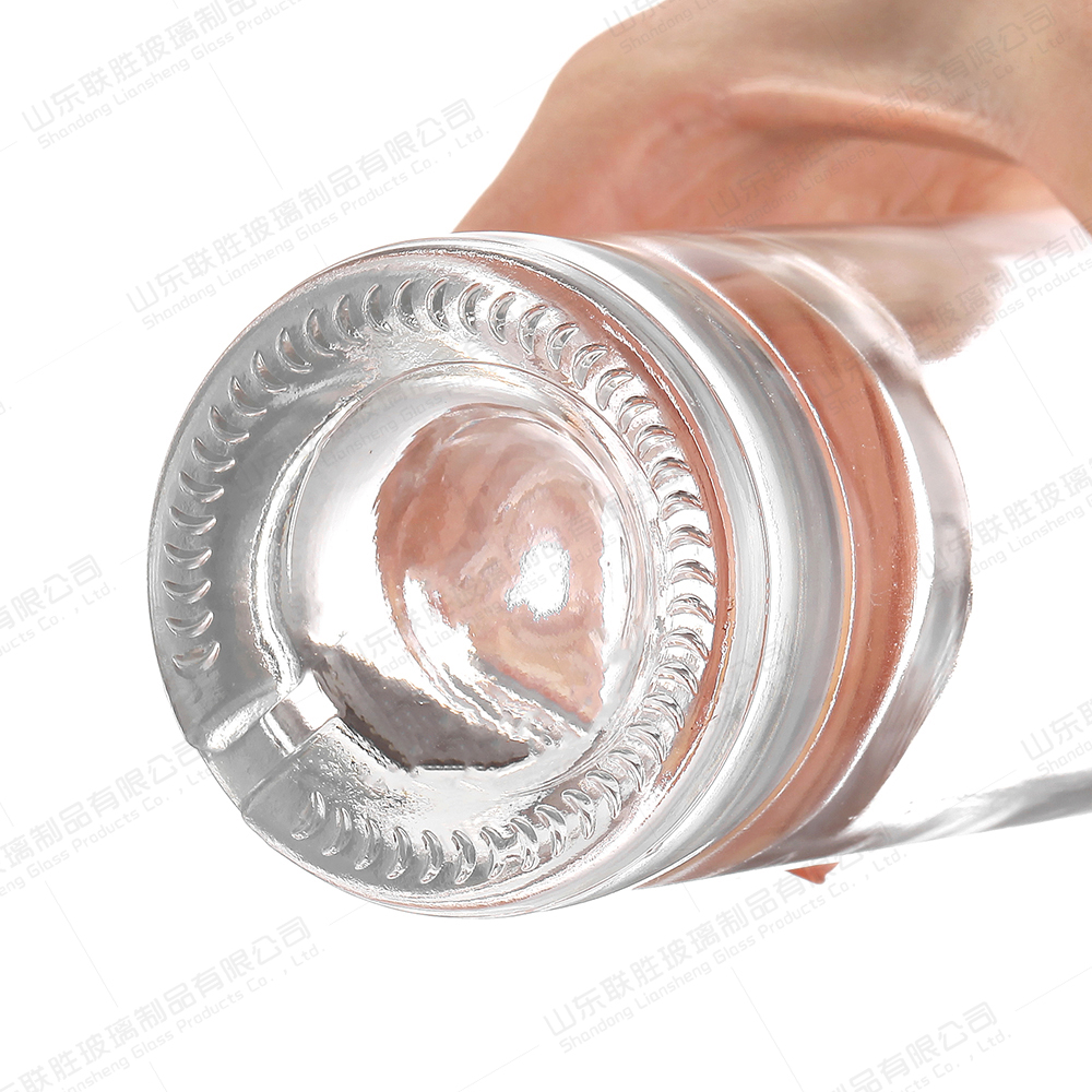 Acceptable OEM/ODM 700ml Glass Napoleon Bottles for Brandy and Spirits