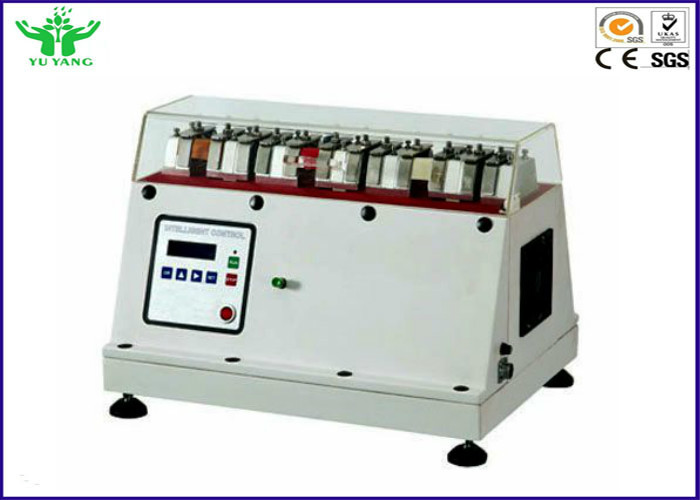 40° V type Footwear Testing Equipment / Shoes Upper Leather Flexing Tester 300CPM