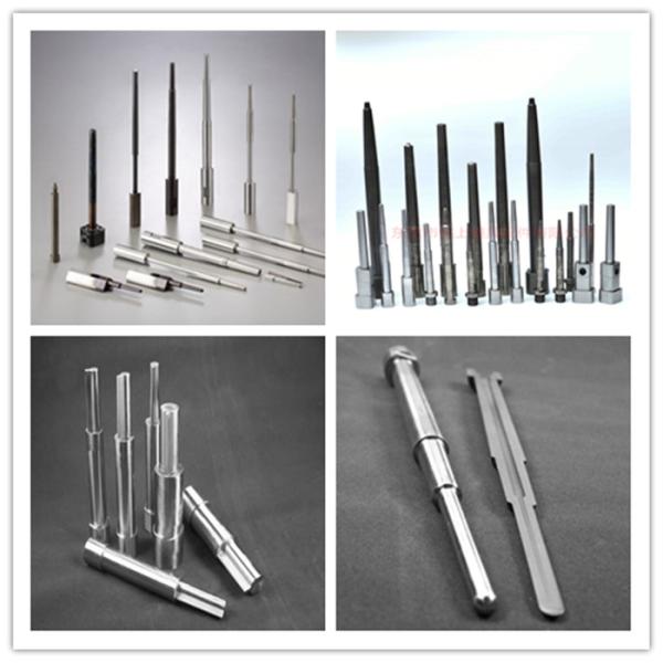 DAC Steel Precision Core Pins | Nitriding Coating & Round Thread | Die Casting