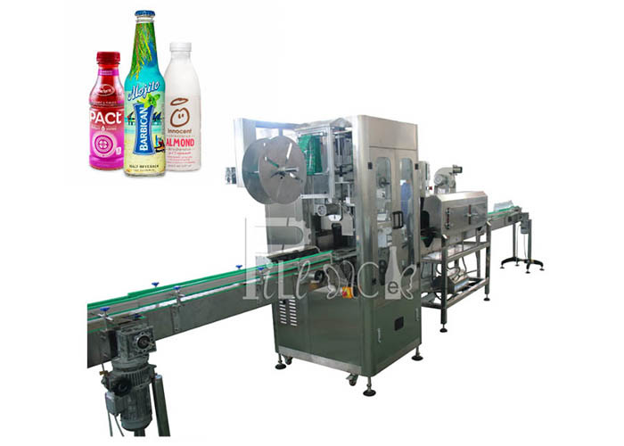 Photoelectric Shrink Sleeve PVC PET Flat Bottle Sticker Labelling Machine