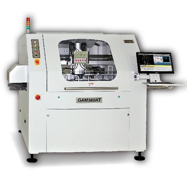 Genitec Automatic Track Delivery Circuit Board Cutting Machine With Dust Collector for SMT GAM360AT