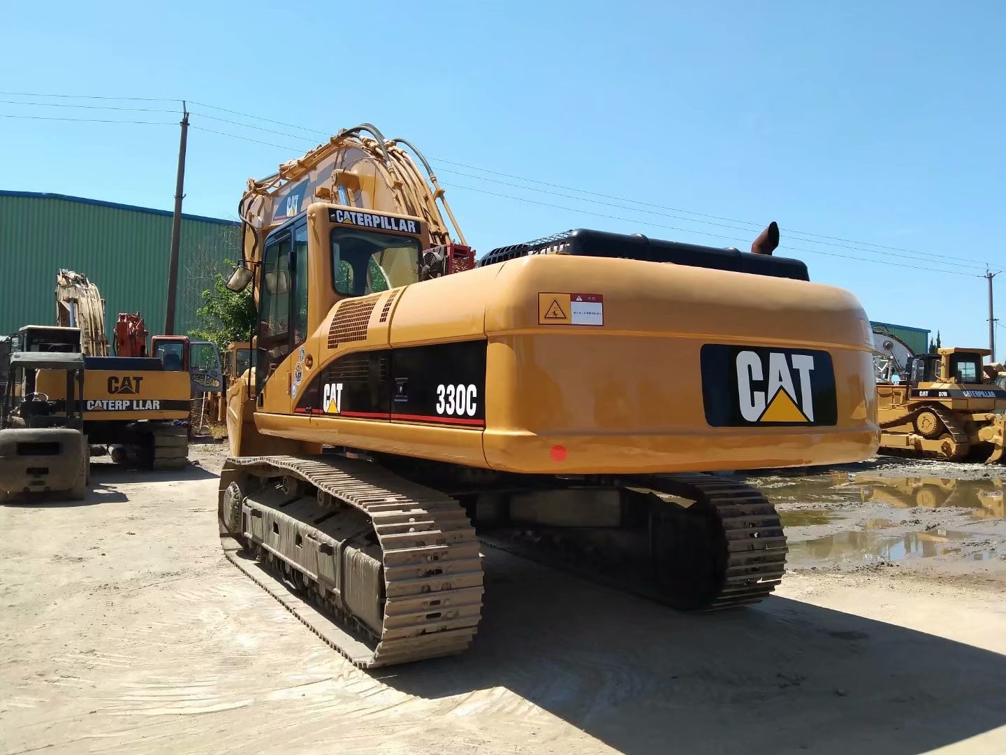 2001 Year Used Crawler Mounted Excavator Caterpillar 330C CAT C9 Engine 250HP