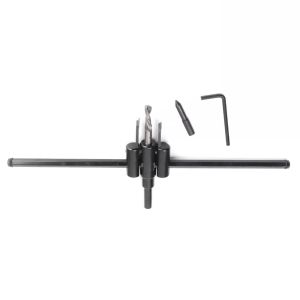 Quality 38HRC-42HRC Adjustable Circle Hole Saw Cutter 30mm-300mm For Plastic for sale