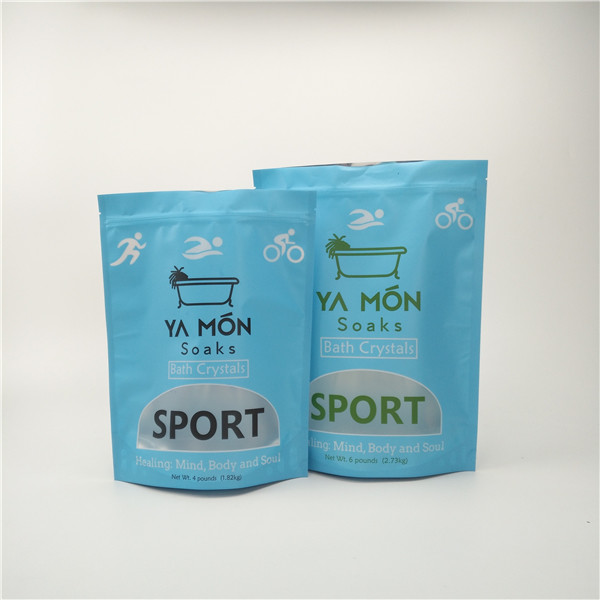 Leak-proof and Resealable Foil Pouch Packaging for Coffee Scrub Packaging Bags