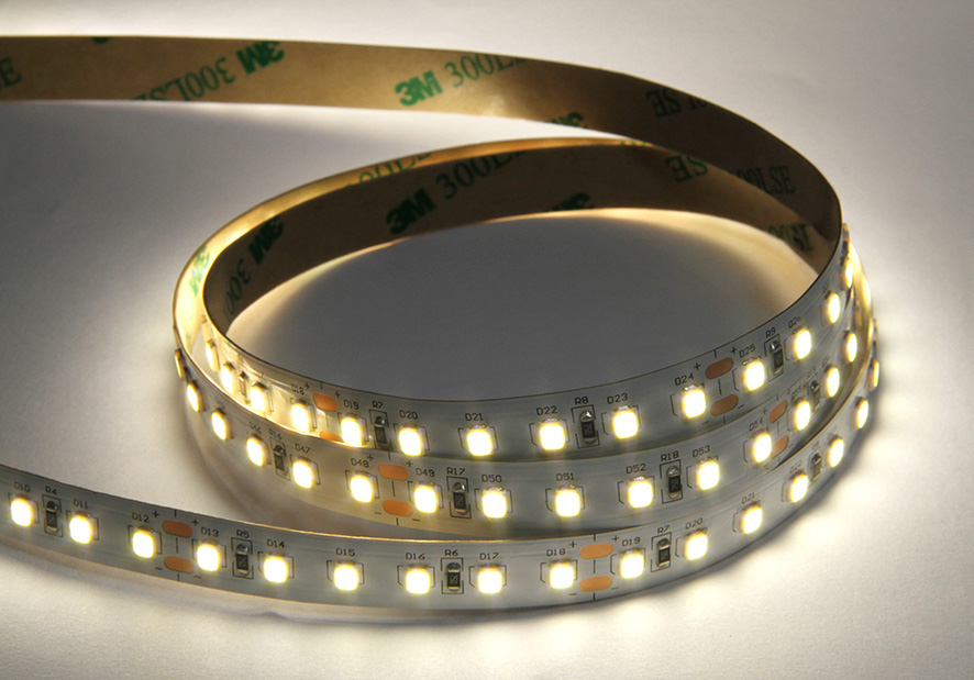 SMD 2835 180D/M 14W/M Smart LED Flexible Lighting Strip For Indoor Lighting Custom Lamp Addressable Tape