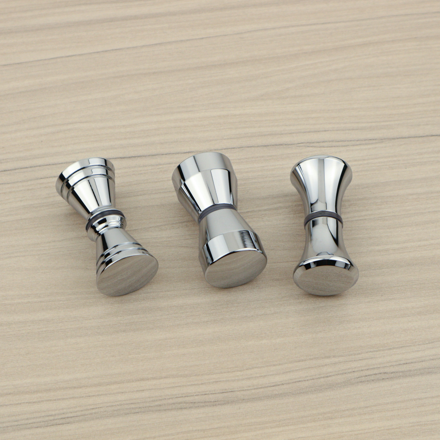 Sliding Door Knob Double Side Glass Shower Door Round Handle for Door Window Handles