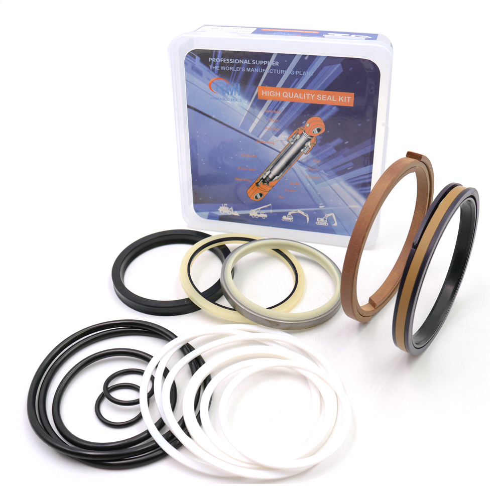 PU Rubber Komatsu Seal Kit Hyd Cylinder Seal Kit Resin Iron Material