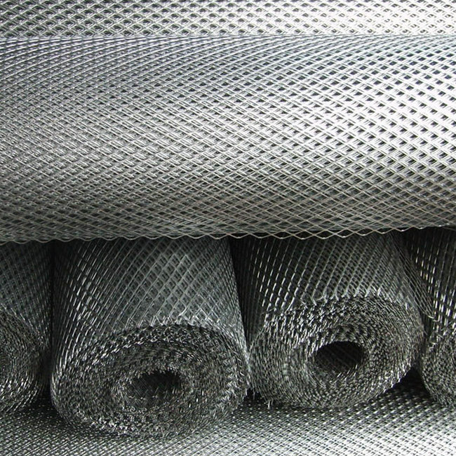 Powder Coating Expanding Wire Mesh Aluminium Sheet 600mm Width 2m Length