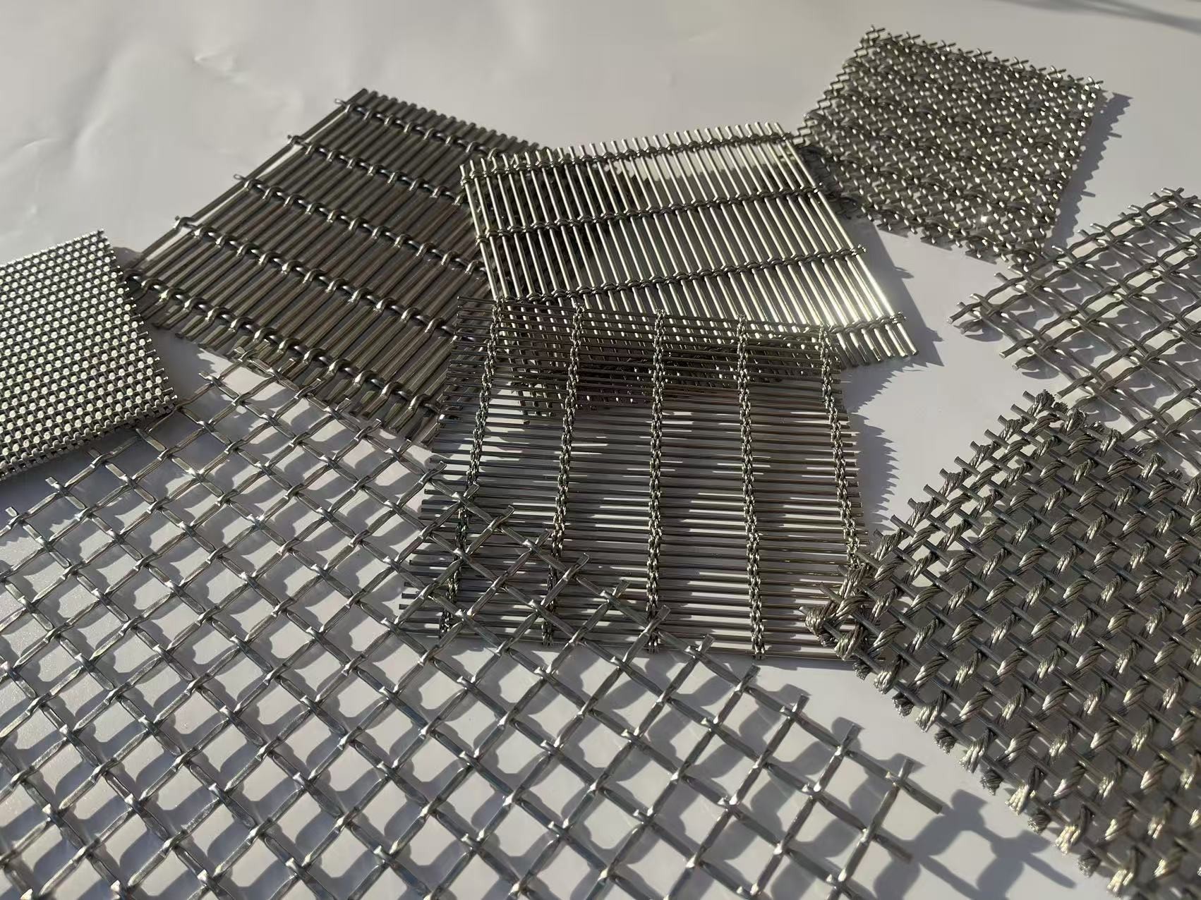 Stainless Steel 304 316 Woven Metal Mesh for Architectural Screens