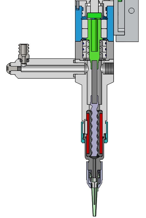 Volumetric Fluid Transportation Servo Motor Drive Single Tube Screw Valve HS-300 HS-450 HS-600 HS-700