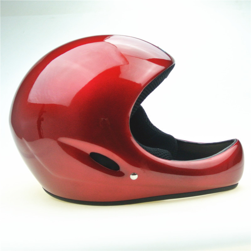 Red Paragliding helmet GD-A 760g+/-50g EN966 Standard Full face Hang gliding helmet