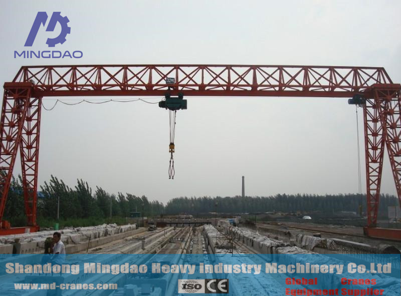 Professional CE ISO Approved And China Factory Direct Supplied MH Single Girder Gantry Crane