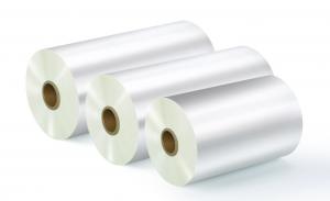 Quality Pearl white BOPP Thermal Lamination Film With Glue / 15mic Clear Laminate Roll for sale