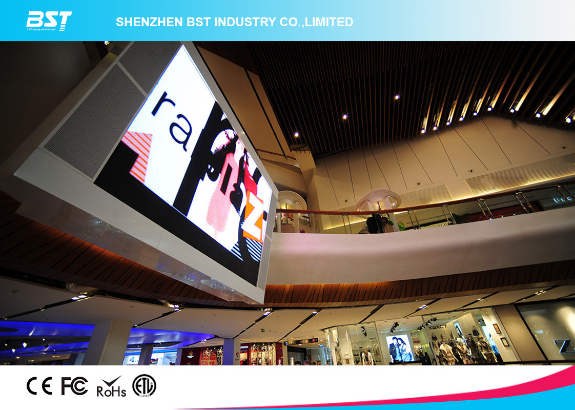 1/8 Scan P6 SMD3528 RGB 16bit Indoor Advertising Led Display 2000 Cd/M2