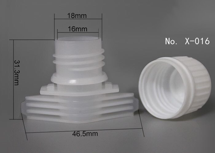 High Barrier 1000ml Spout Pouch Packaging With Handle