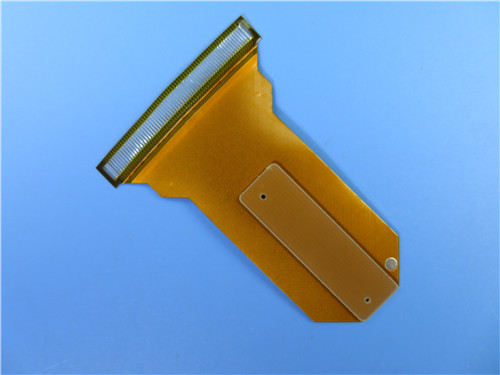 Double sided adhesiveless flexible copper clad laminate (SF202) with Yellow Coverlay
