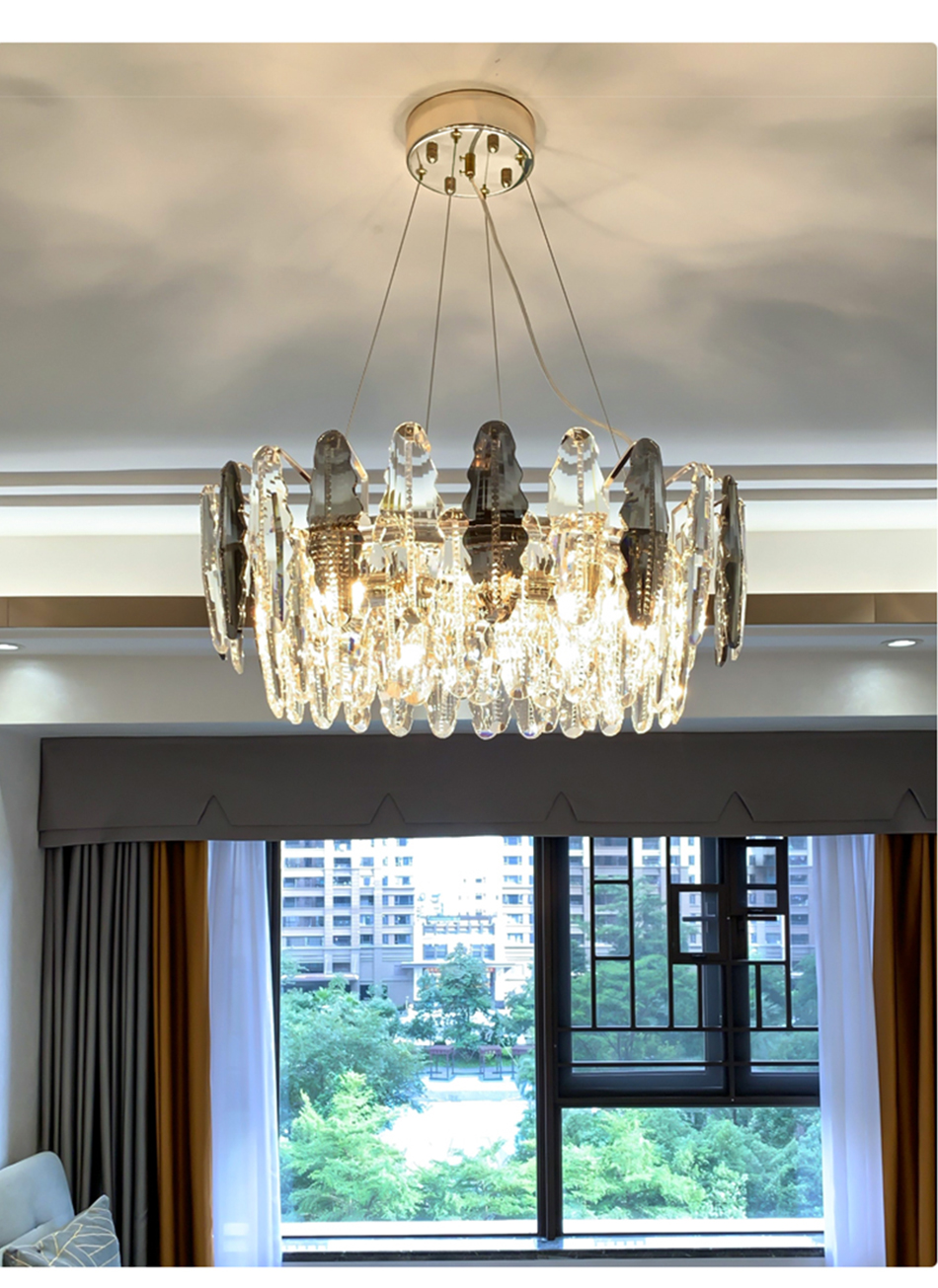 Living Room Girl Bedroom Decoration Rectangle Luxury traditional chandeliers(WH-CY-242)