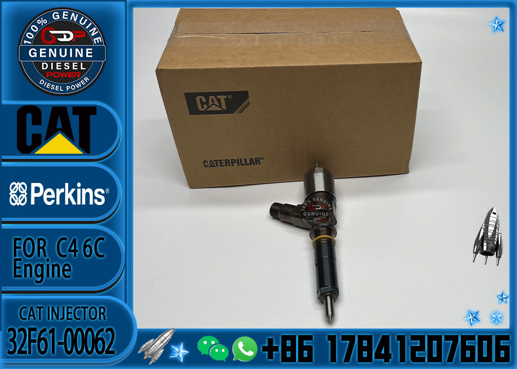 Excavator Parts CAT E 320D 323D c4.4 C6.6 Engine Fuel Injector 32F61-00062 10R-7671 320-0677