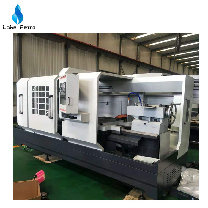 Pipe threading Lathe Machine with CNC control System