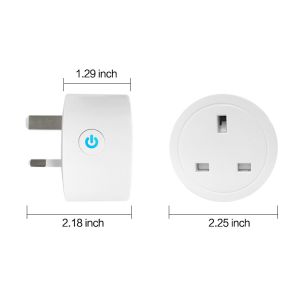 Voice Control FCC Approved Wifi Smart Plug Socket UK Standard