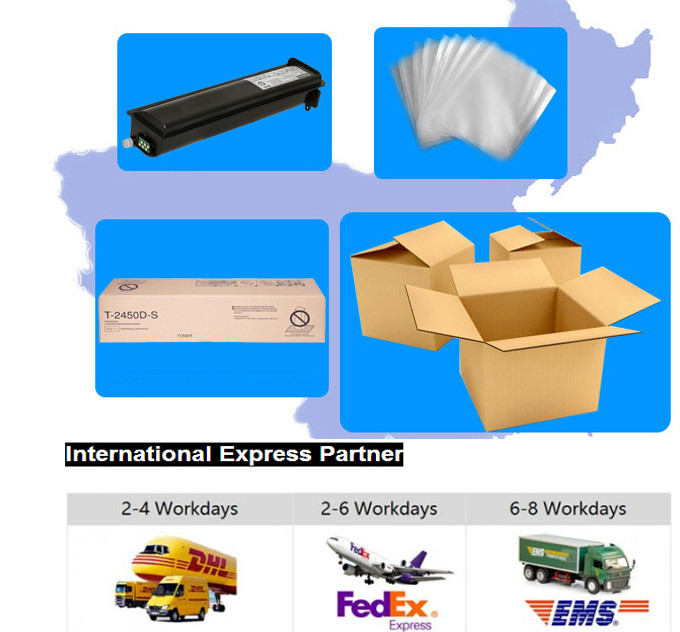 Original Toshiba T-2450D Black Toner Cartridge e - Studio 195 225 245 25K