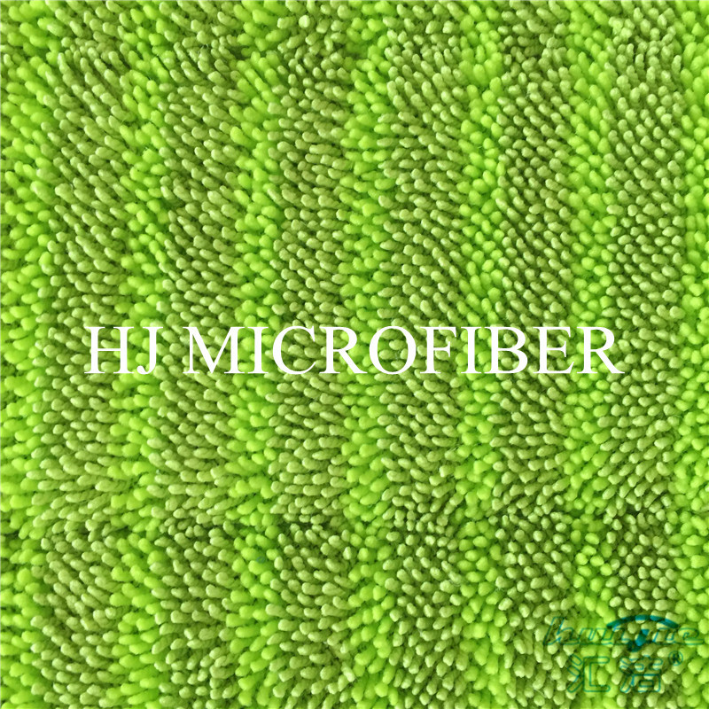 Green Color Microfiber Wet Mop Pads Twist Pile Refill Mop Fabric Home Cleaning Mop Heads