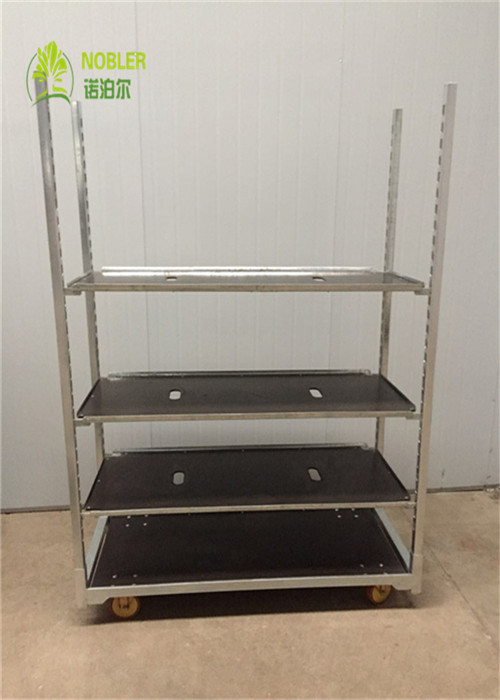Metal Mesh Flower Trolley Size Hot Dip Galvanizing Not Easy Rust Nobler