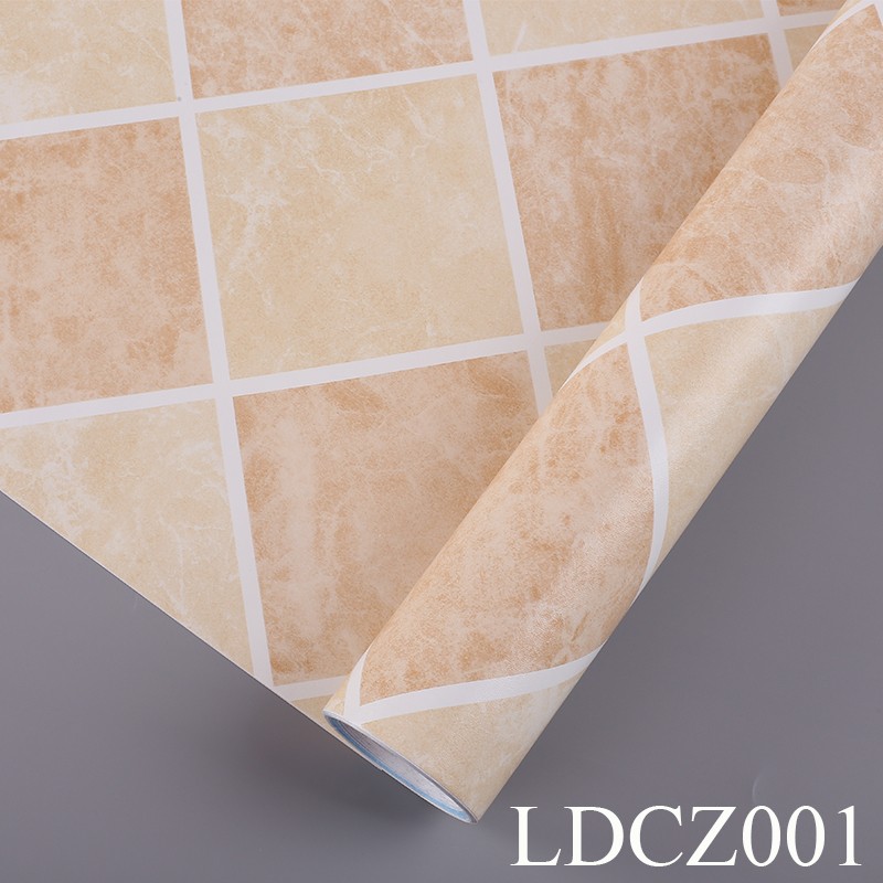 Water-proof Self-adhesive Vinyl Wallpaper for Kitchen/Bathroom Decoration Wallpaper Sticker
