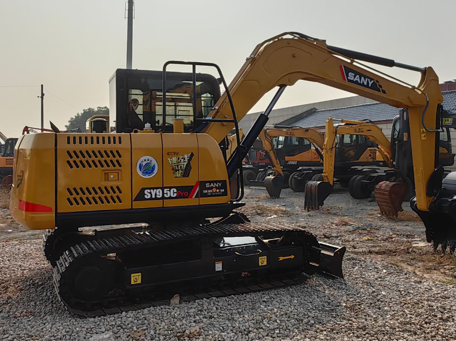 Used Sany Brand sy95c Excavators 9 Ton Mini Hydraulic Second hand Backhoe Digger
