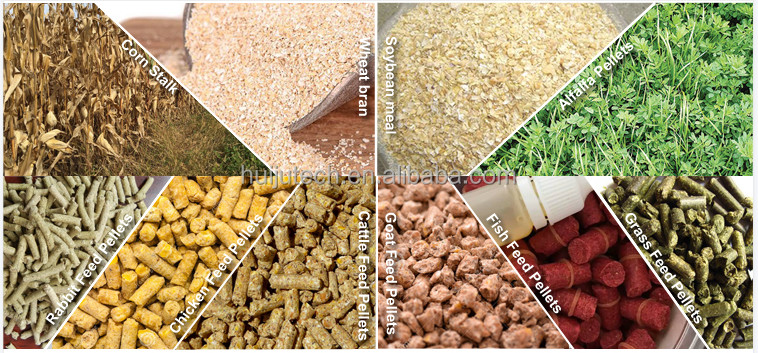 Broiler Pig Chicken Fish Cattle Poultry Feed Pellet Machine 2 Ton Per Hour