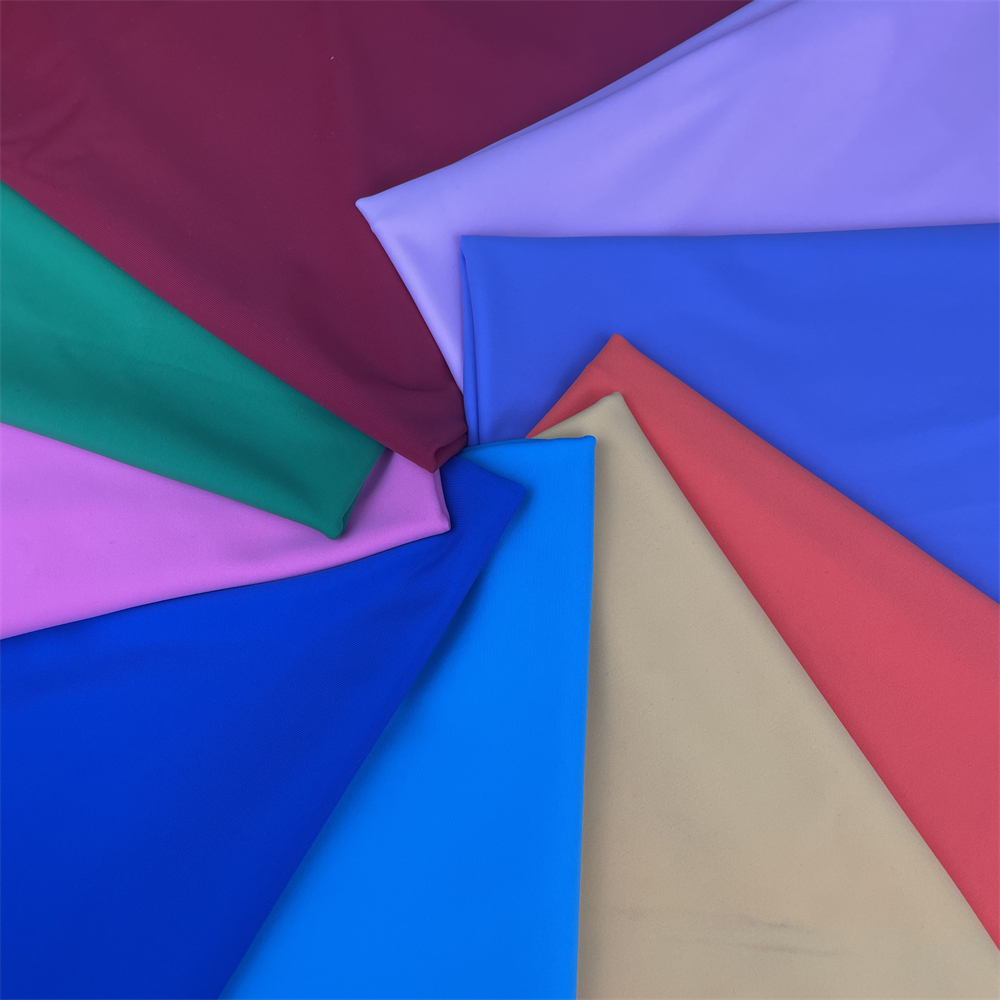 Anti-static 4 Way Stretch Lycra Waterproof Cloth Textiles Nylon Spandex Fabric for Yoga