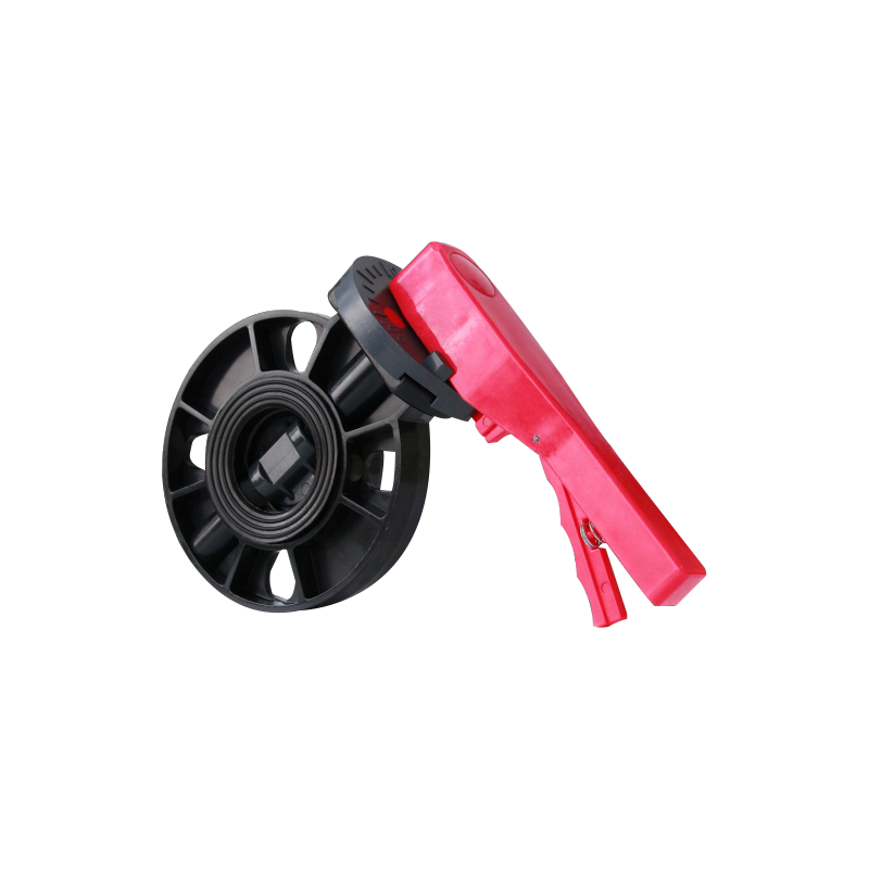 ABS Handle UPVC Wafer Type Butterfly Valve for OEM and Industrial Applications