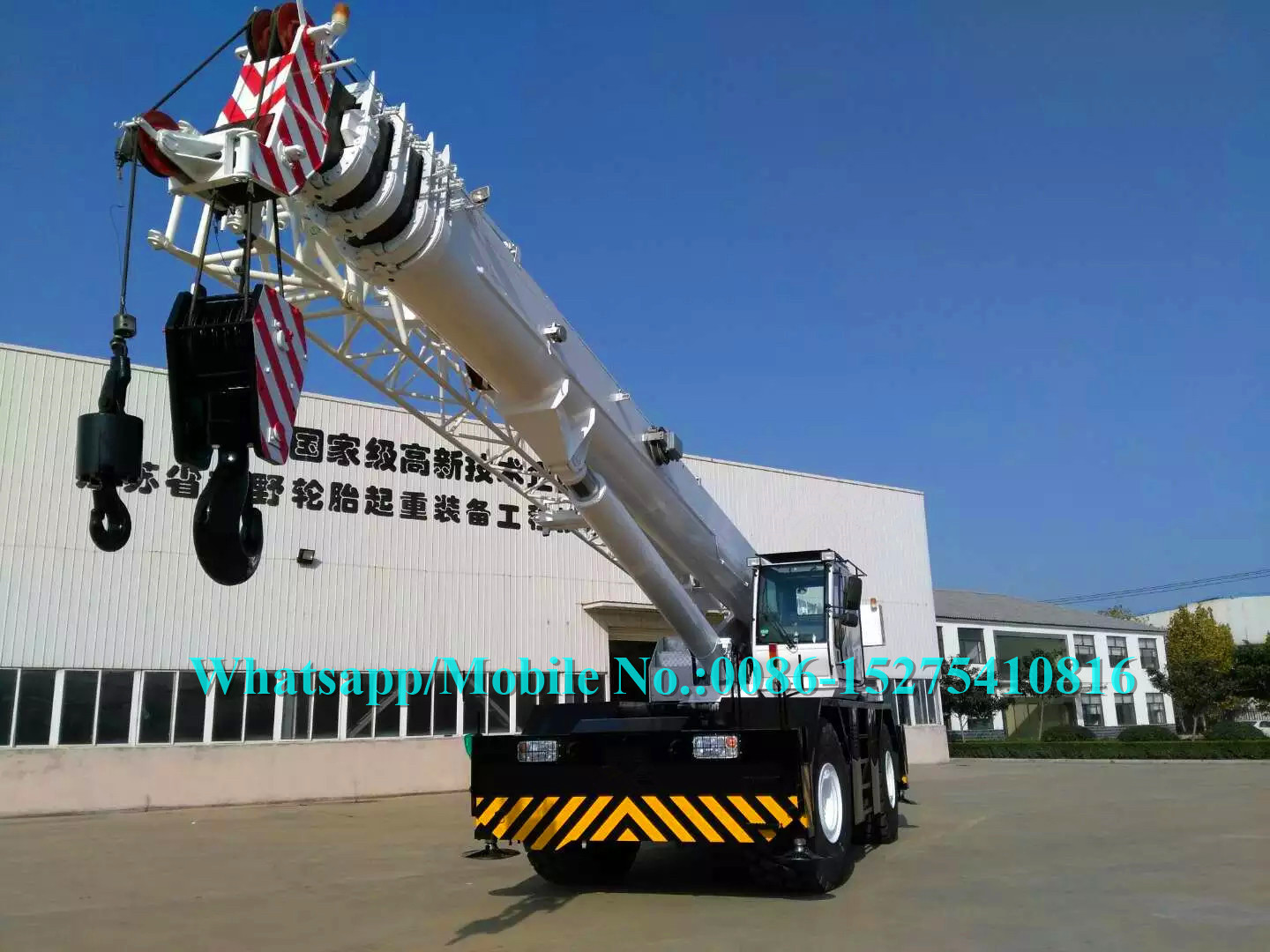 Brand New 30 Ton 35 Ton Mobile Crane , RT35 Zoomlion Truck Crane 46m Lifting Height