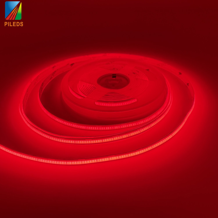 FCOB COB LED Light DC12V DC24V Uniform Chasing Color R/G/B/W Flexible Digital Led Strip