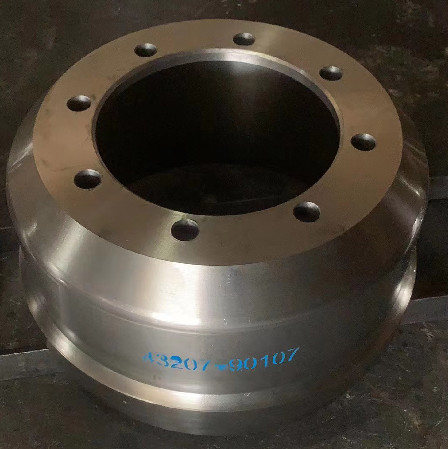 ENGINE BRAKE PART SILVER BRAKE DRUM 43207-90107 FOR NISSAN TRUCK SPARE PARTS