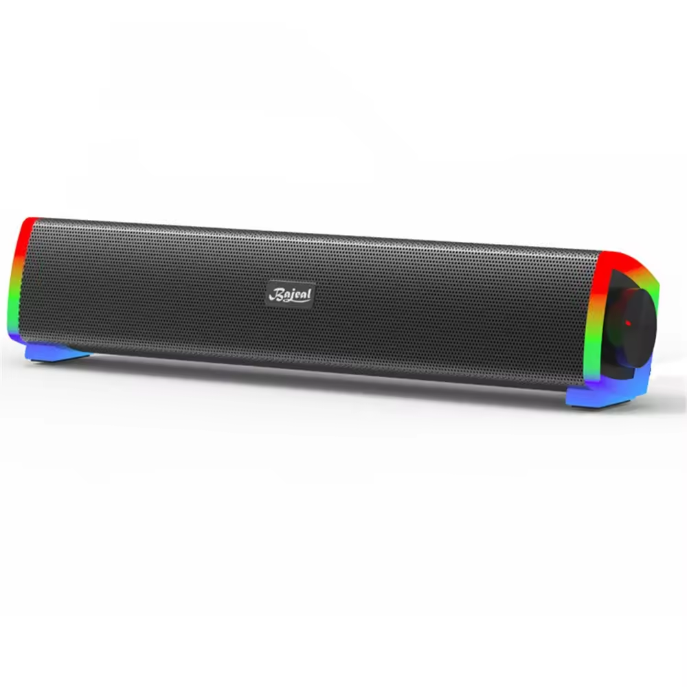 Multimedia Home Theatre System 4 Speakers and Bluetooth Sound Bar with Subwoofer