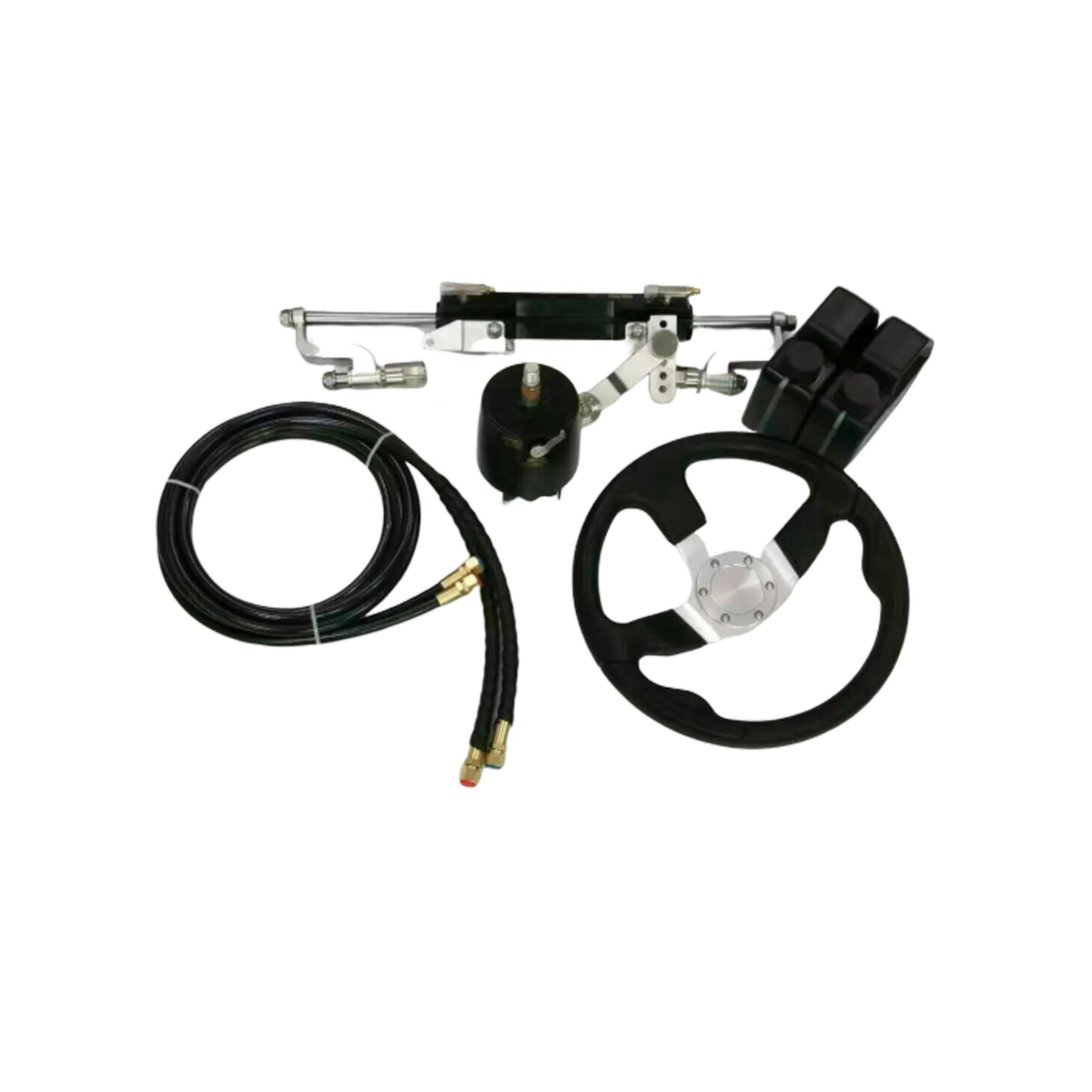 90hp 9.5kg Valve Assembly Boat Power Steering Kit For Yacht
